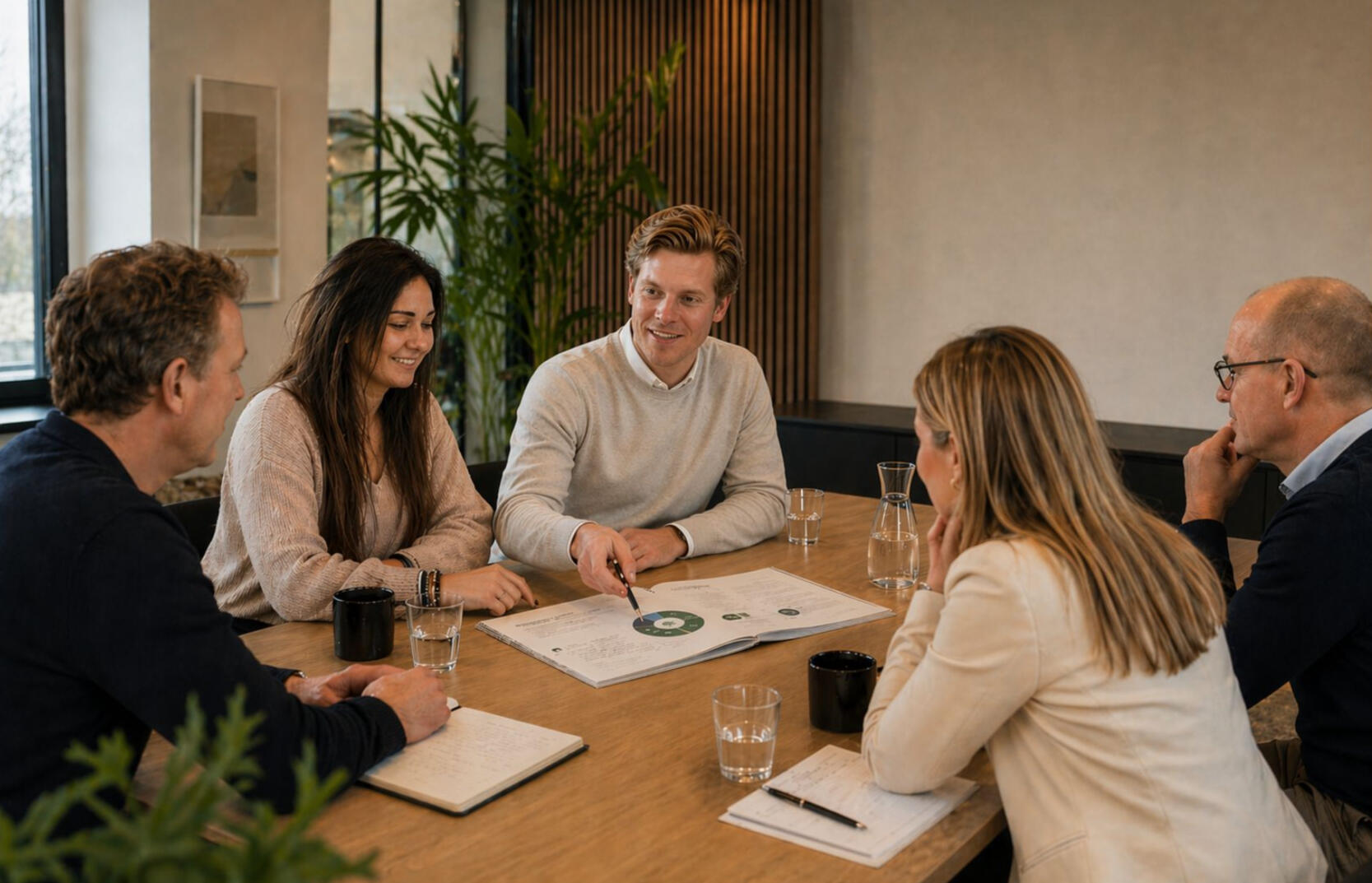 VitalWave adviesplan voor organisaties Praktisch VitalWave adviesrapport met inzichten over energie, belastbaarheid en prestaties binnen teams